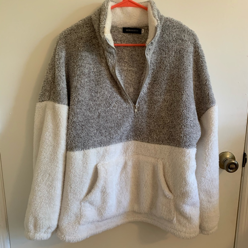 Fuzzy jacket